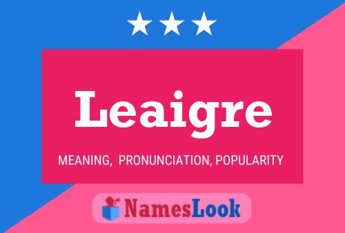 ملصق اسم Leaigre