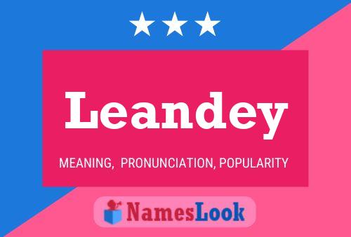 ملصق اسم Leandey