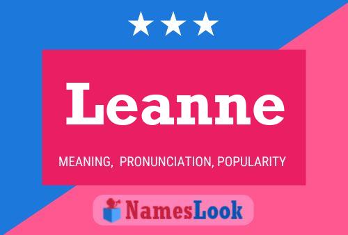 ملصق اسم Leanne