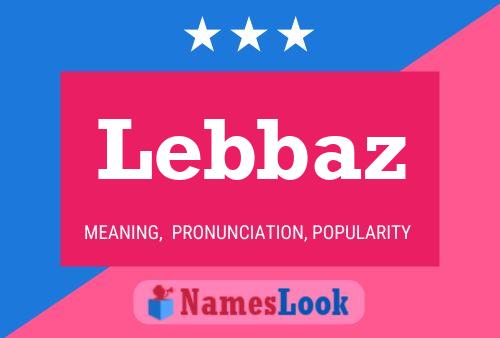 ملصق اسم Lebbaz