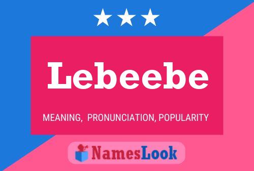 ملصق اسم Lebeebe