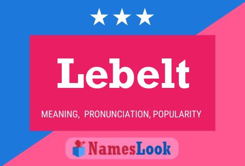 ملصق اسم Lebelt