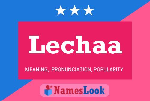 ملصق اسم Lechaa