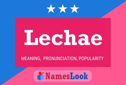 ملصق اسم Lechae