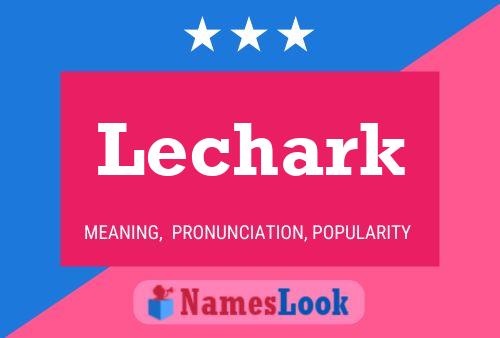 ملصق اسم Lechark