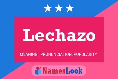 ملصق اسم Lechazo