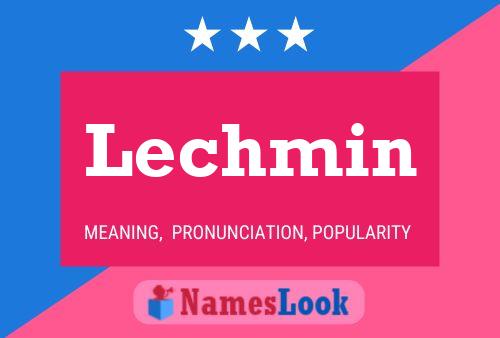 ملصق اسم Lechmin