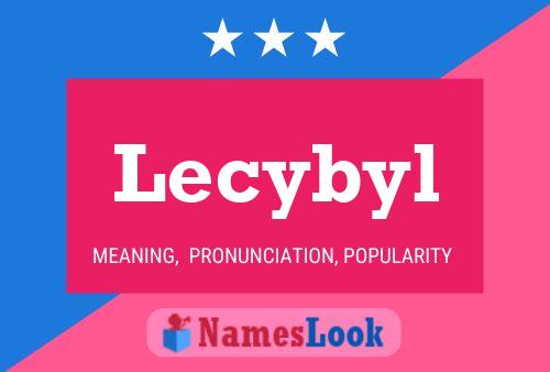 ملصق اسم Lecybyl