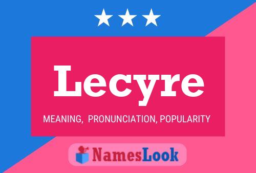 ملصق اسم Lecyre