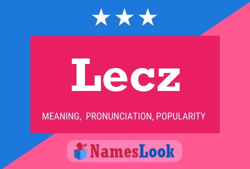 ملصق اسم Lecz