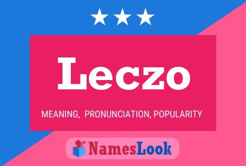 ملصق اسم Leczo