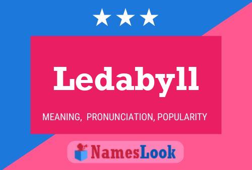 ملصق اسم Ledabyll