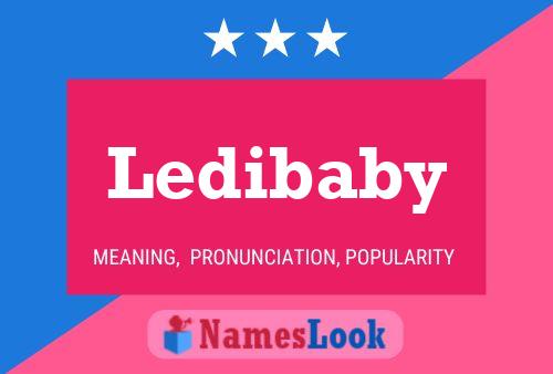 ملصق اسم Ledibaby