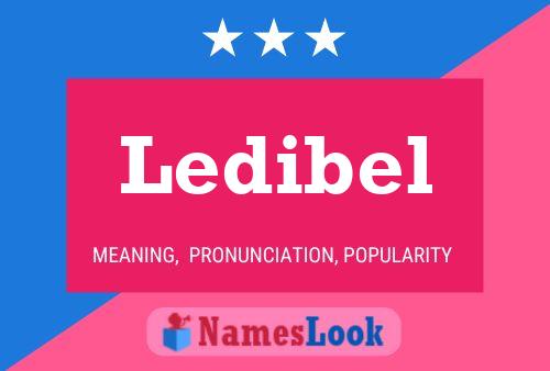 ملصق اسم Ledibel