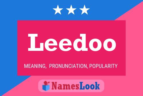 ملصق اسم Leedoo