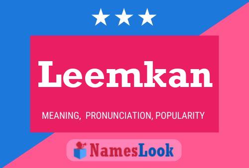 ملصق اسم Leemkan