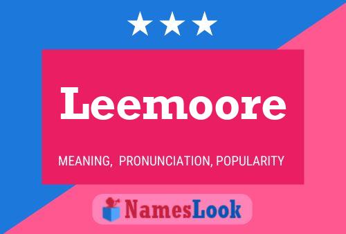 ملصق اسم Leemoore