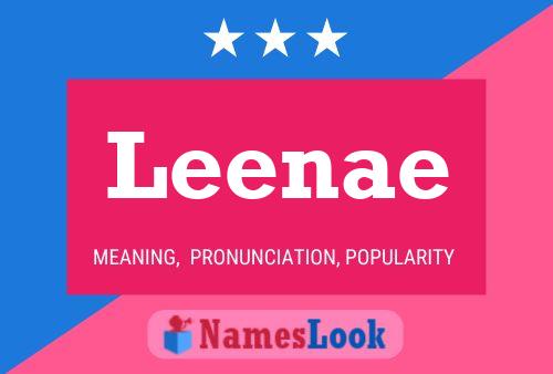 ملصق اسم Leenae