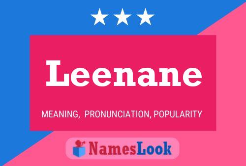 ملصق اسم Leenane