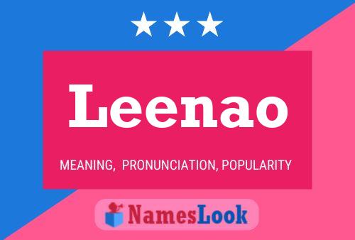 ملصق اسم Leenao