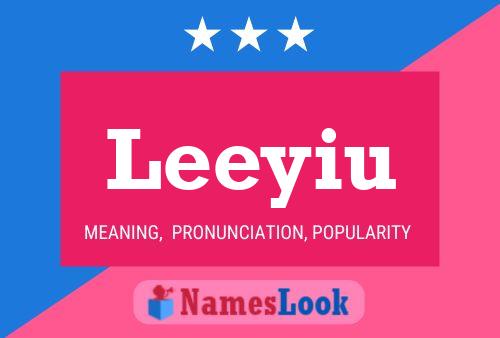 ملصق اسم Leeyiu