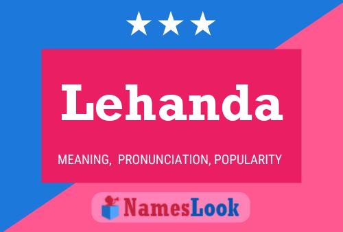 ملصق اسم Lehanda