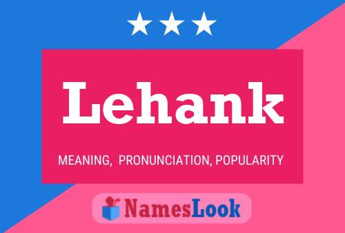 ملصق اسم Lehank