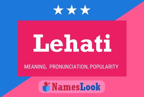 ملصق اسم Lehati