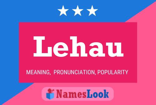 ملصق اسم Lehau