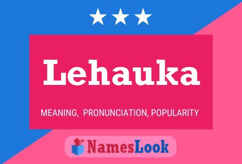 ملصق اسم Lehauka