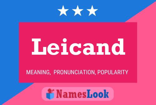 ملصق اسم Leicand