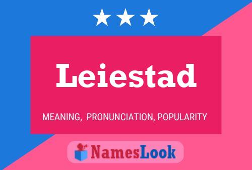 ملصق اسم Leiestad