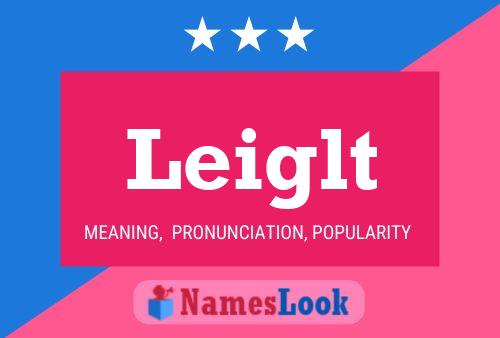 ملصق اسم Leiglt