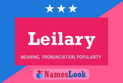 ملصق اسم Leilary