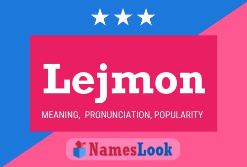 ملصق اسم Lejmon