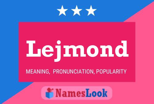 ملصق اسم Lejmond