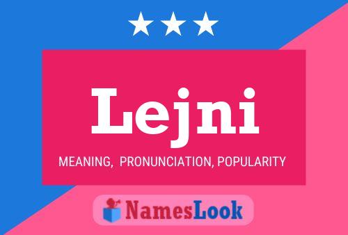 ملصق اسم Lejni