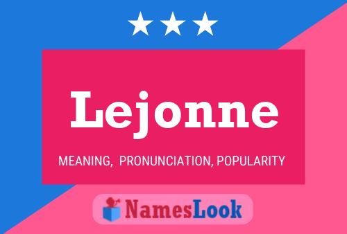 ملصق اسم Lejonne