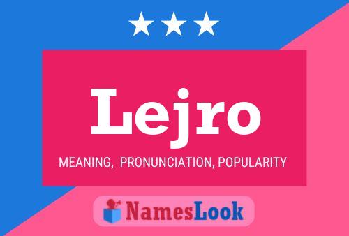 ملصق اسم Lejro