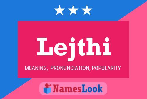 ملصق اسم Lejthi