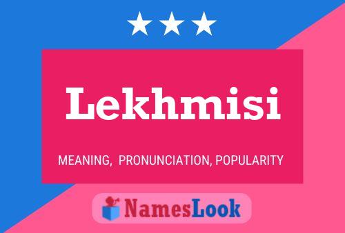 ملصق اسم Lekhmisi