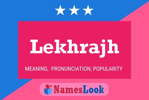 ملصق اسم Lekhrajh