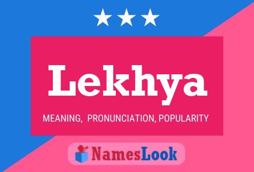 ملصق اسم Lekhya