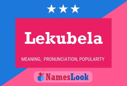 ملصق اسم Lekubela