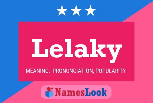 ملصق اسم Lelaky