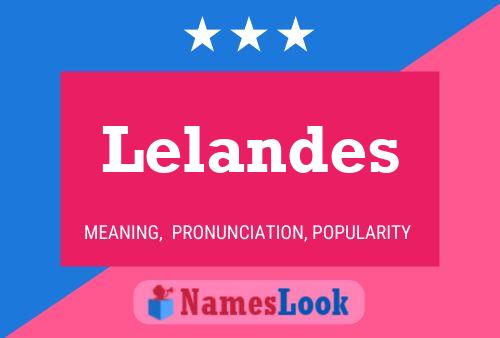 ملصق اسم Lelandes