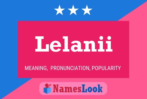 ملصق اسم Lelanii