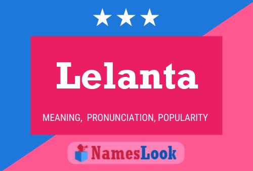 ملصق اسم Lelanta