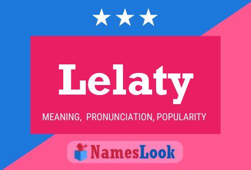 ملصق اسم Lelaty