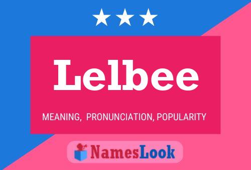 ملصق اسم Lelbee